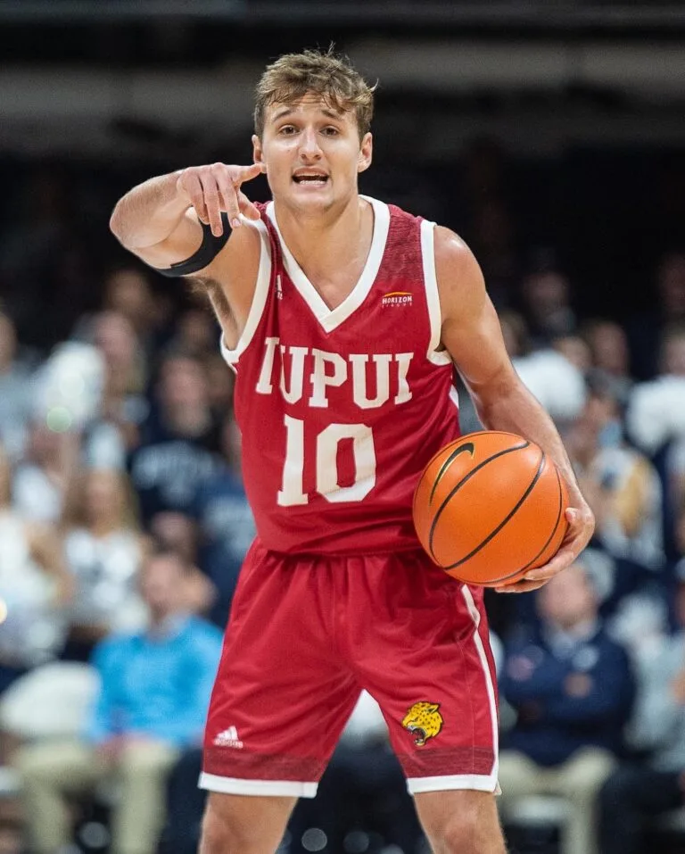 Mike DePersia, Partner at Maverick Partners Wealth Management, in his Basketball days.